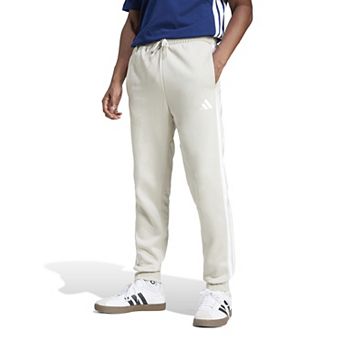 Men's adidas Essentials 3-Stripes Tapper Cuff Fleece Jogger