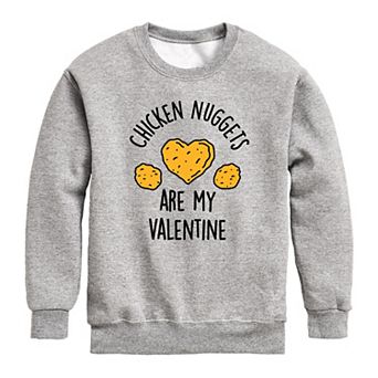 Boys 8-20 Nuggets Are My Valentine Fleece Sweatshirt
