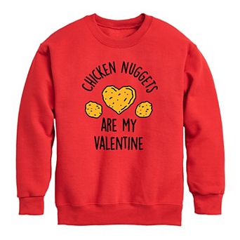 Boys 8-20 Nuggets Are My Valentine Fleece Sweatshirt
