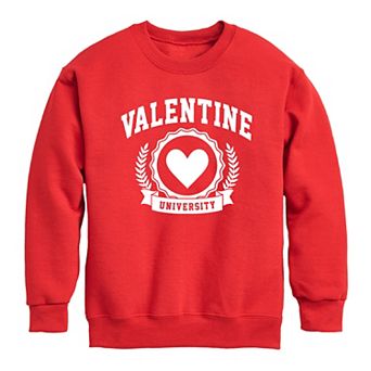 Boys 8-20 Valentine University Fleece Sweatshirt