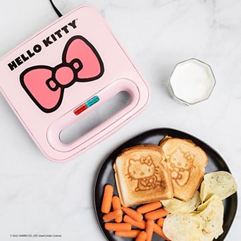 Uncanny Brands Hello Kitty® Grilled Cheese Maker- Panini Press and Compact Indoor Grill