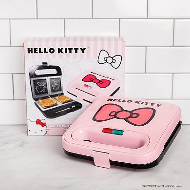 Uncanny Brands Hello Kitty® Grilled Cheese Maker- Panini Press and Compact Indoor Grill