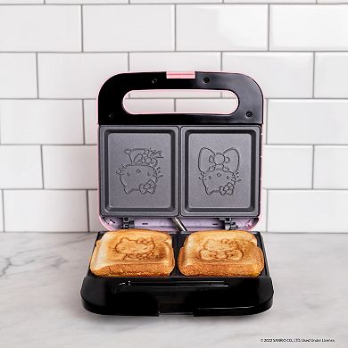 Uncanny Brands Hello Kitty® Grilled Cheese Maker- Panini Press and Compact Indoor Grill