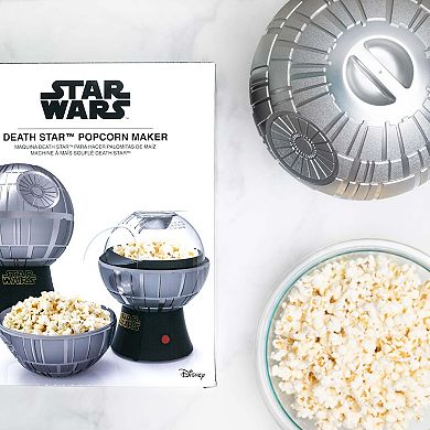 Uncanny Brands Star Wars Death Star Popcorn Maker - Hot Air Style with Removable Bowl