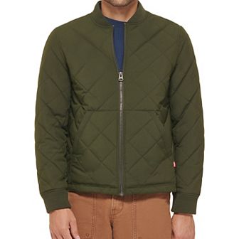 Men's Levi's® Diamond-Quilted Straight Bomber Jacket