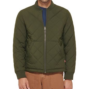 Men's Levi's® Diamond-Quilted Straight Bomber Jacket