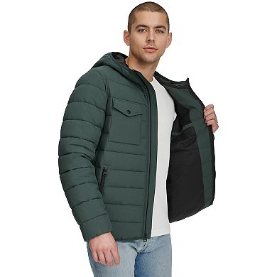 Men's Levi's® Stretch Two Pocket Quilted Hooded Jacket