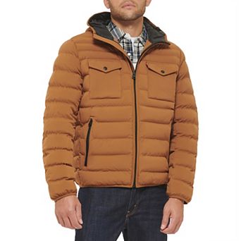 Men's Levi's® Stretch Two Pocket Quilted Hooded Jacket