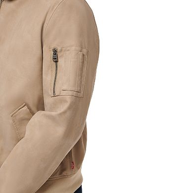 Men's Levi's® Faux Leather Flight Bomber Jacket