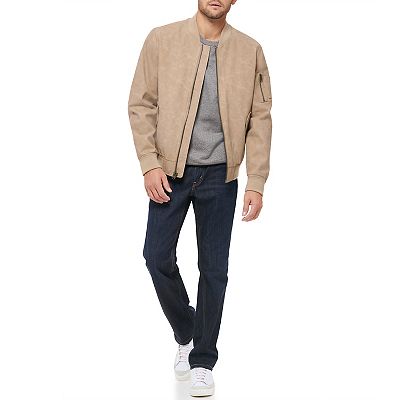 Men's Levi's® Faux Leather Flight Bomber Jacket