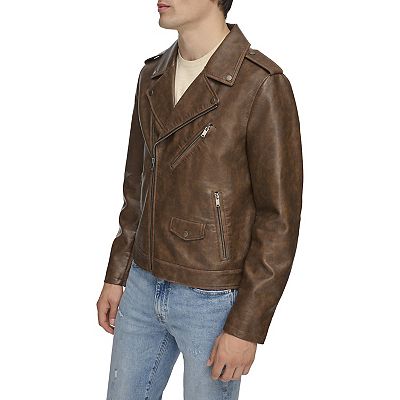 Men s Levi s Faux Leather Moto Jacket