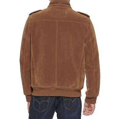 Men's Levi's® Faux Suede Aviator Bomber Jacket with Sherpa