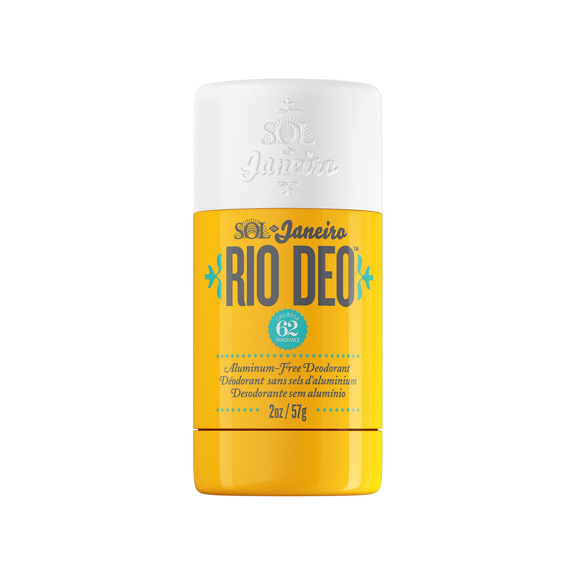 Sol de Janeiro Rio Deo Aluminum-Free Refillable Deodorant Cheirosa 62, Siz