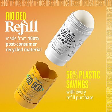 Rio Deo Aluminum-Free Refillable Deodorant Cheirosa '62