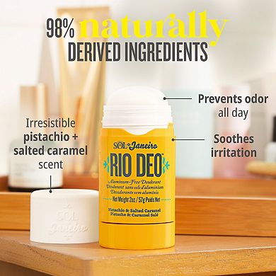 Rio Deo Aluminum-Free Refillable Deodorant Cheirosa '62