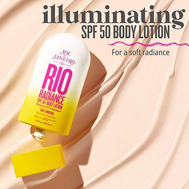 Rio Radiance SPF 50 Mineral Body Lotion Sunscreen with Niacinamide