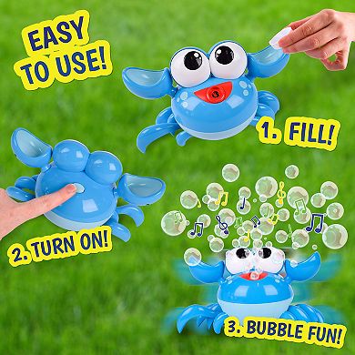 Maxx Action Bubbles Dancing Crab Bubble Machine