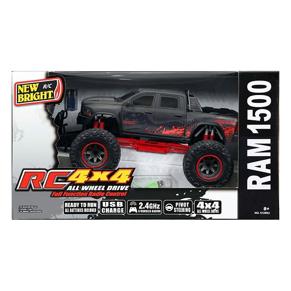 Remote control outlet ram truck