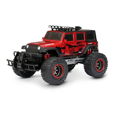 New Bright 1 12 Scale 4X4 Jeep Wrangler RC Vehicle