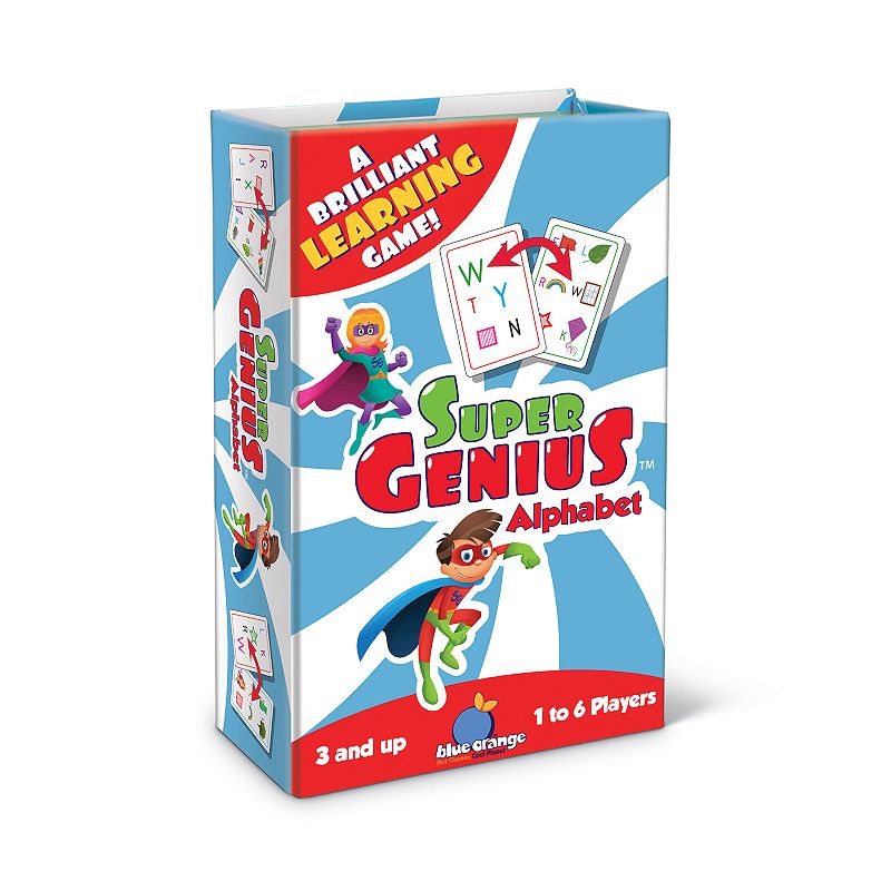 Blue Orange Games Super Genius Alphabet, Multicolor