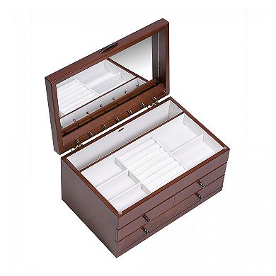 Mele and Co Mele and Co Fairhaven Wooden Jewelry Box & Organizer
