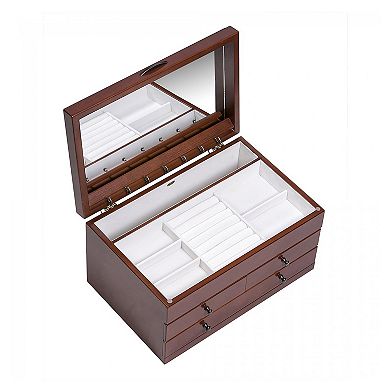 Mele & Co. Mele & Co. Fairhaven Wooden Jewelry Box & Organizer