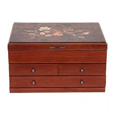 Mele and Co Mele and Co Fairhaven Wooden Jewelry Box & Organizer