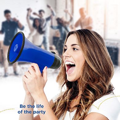 Wembley Handheld Megaphone with Built-In Bottle Opener