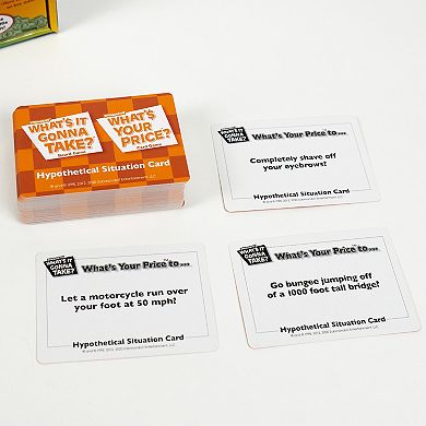 Zobmondo What's It Gonna Take Board Game