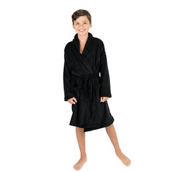 Leveret Kids Shawl Collar Fleece Robe