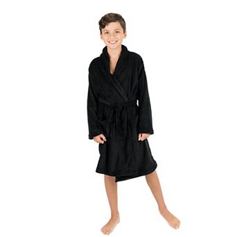 Leveret Kids Shawl Collar Fleece Robe