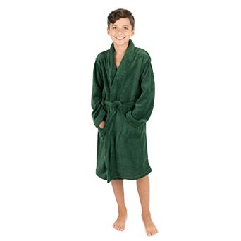 Leveret Kids Shawl Collar Fleece Robe