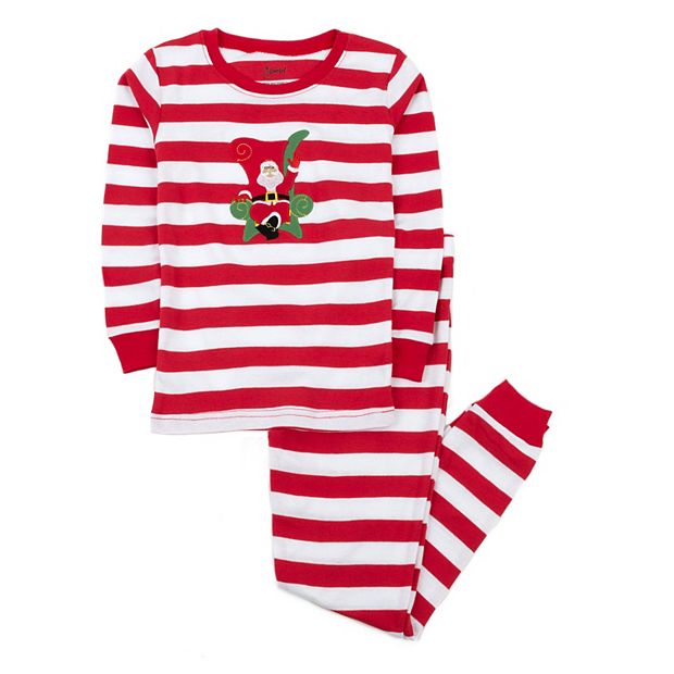 Leveret Women's Two Piece Red & White Stripes Cotton Pajamas – Leveret  Clothing