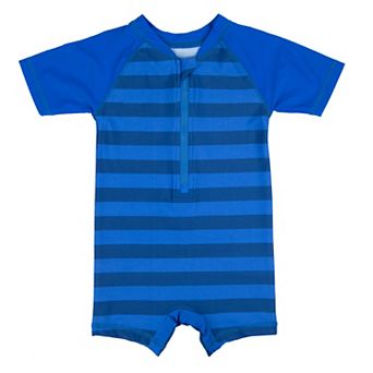 Leveret Baby One Piece Rashguard Striped