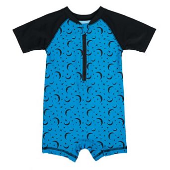 Leveret Baby One Piece Rashguard Moon