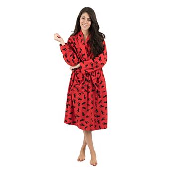 Leveret Womens Fleece Robe Moose