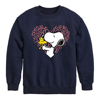 Boys 8-20 Peanuts Woodstock Snoopy Fleece Sweatshirt