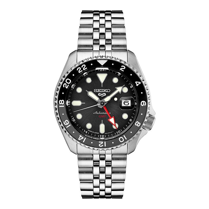 Men's Seiko 5 Sports Automatic Watch - SSK001, Size: 42MM, Black