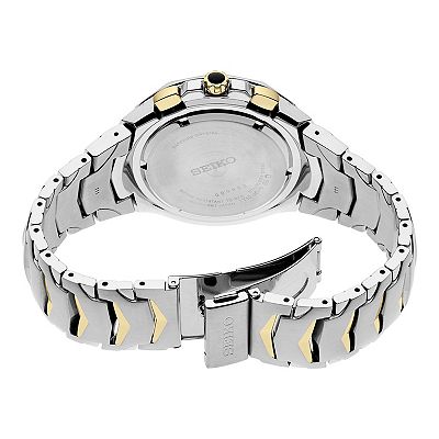 Men's Seiko Coutura Quartz Stainless Steel & Gold-Tone Watch