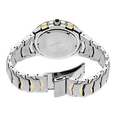 Men's Seiko Coutura Quartz Stainless Steel & Gold-Tone Watch - SRWZ24