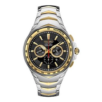 Men's Seiko Coutura Quartz Stainless Steel & Gold-Tone Watch - SRWZ24