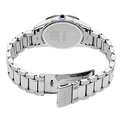 Women's Seiko Stainless Steel Quartz Diamonds Mother-of-pearl Dial Watch - SKK727