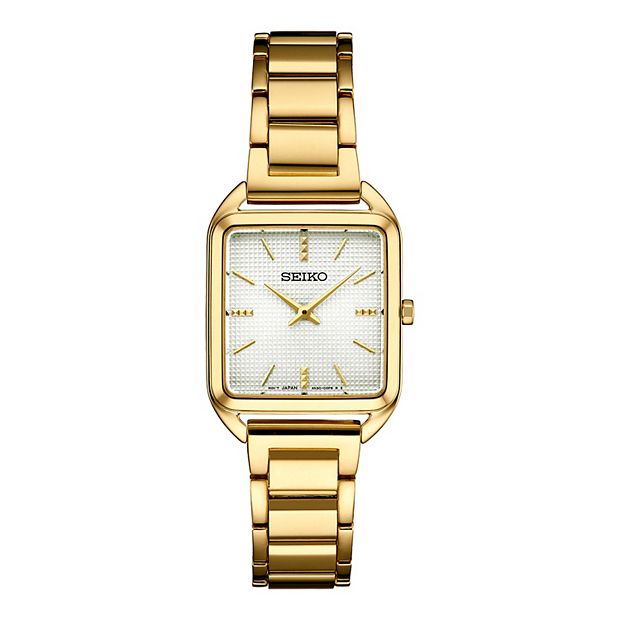 Seiko rectangular hot sale mens watch