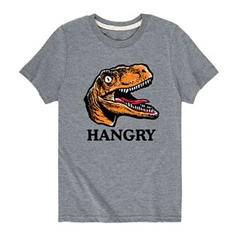 Boys 8-20 Dinosaur Hangry Tee