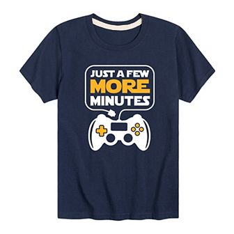 Boys 8-20 Few More Minutes Gaming Tee