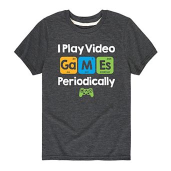 Boys 8-20 Play Video Games Periodically Tee
