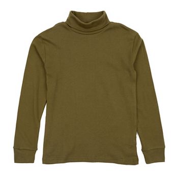 Leveret Kids Turtleneck Boho Solid Color