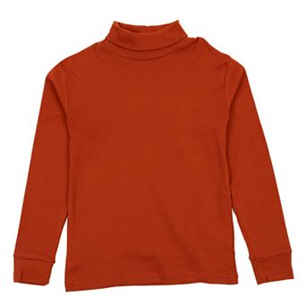 Leveret Kids Turtleneck Boho Solid Color