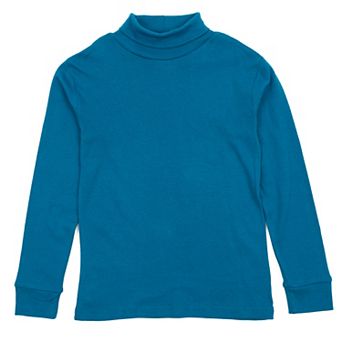 Leveret Kids Turtleneck Boho Solid Color