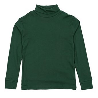 Leveret Kids Turtleneck Boho Solid Color